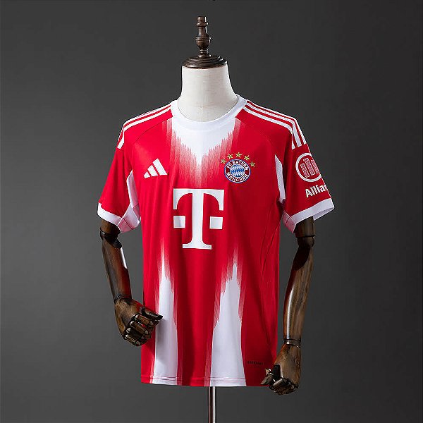 Camisa Bayern de Munique FC 2025/26 Torcedor Masculina