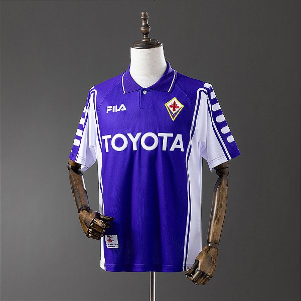 Camisa Fiorentina 1999/2000 Torcedor Masculina