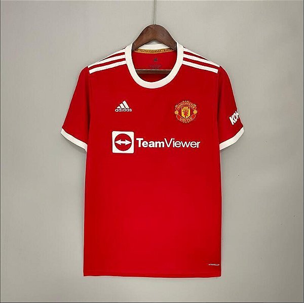 Camisa Manchester United 2021/22 Torcedor Masculina