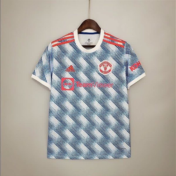 Camisa Manchester United 2021/22 Torcedor Masculina