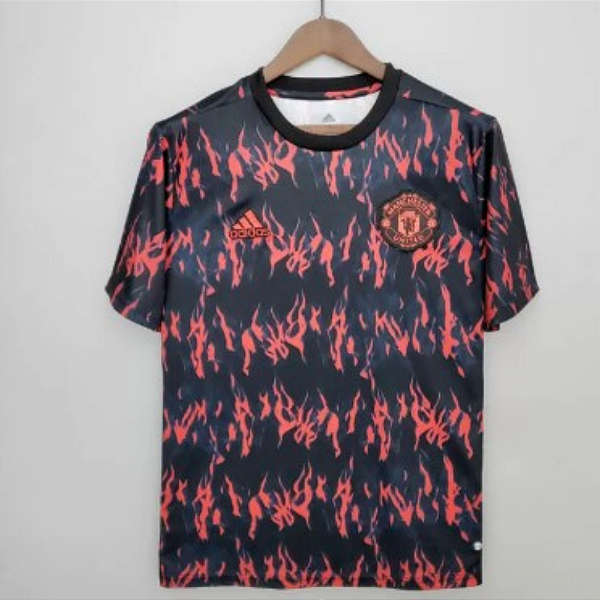 Camisa Manchester United Prematch Jersey Torcedor Masculina