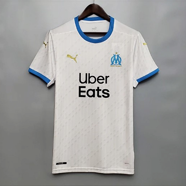 Camisa Olympique de Marseille 2020/21 Torcedor Masculina