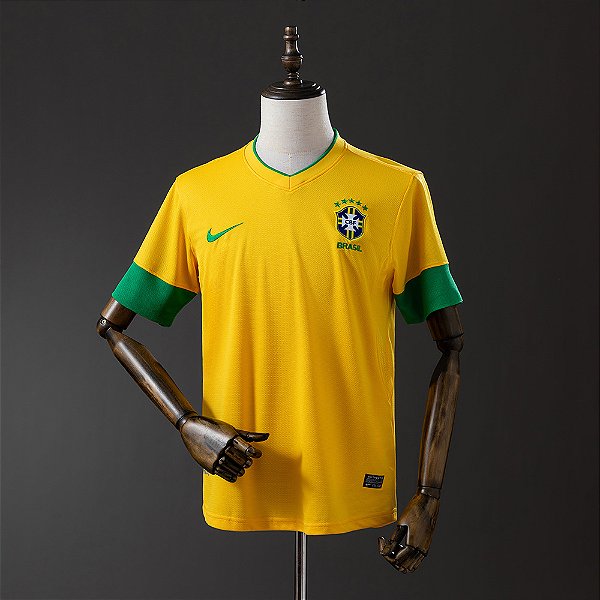 Camisa Seleção Brasil Retrô 2012/13 Torcedor Masculina