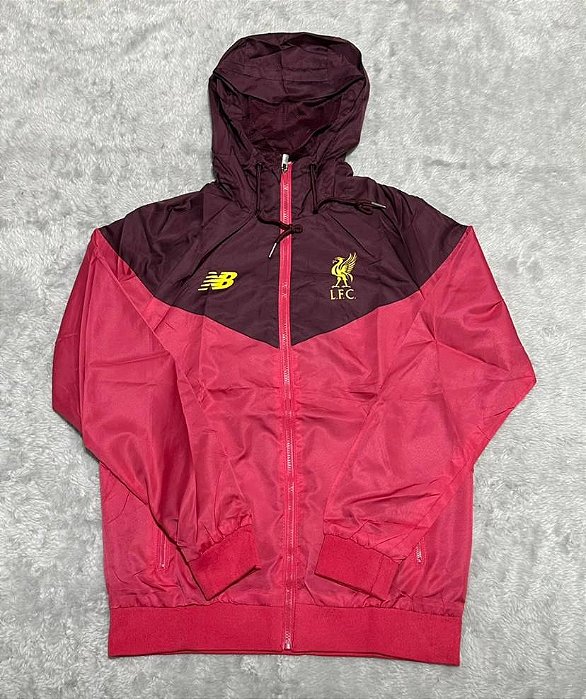 Jaqueta Corta Vento Masculina Liverpool Vermelho