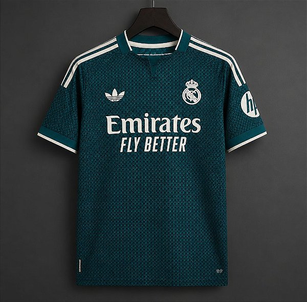 Camisa Real Madrid Away 26/27 s/n Torcedor Adidas Masculina - Verde