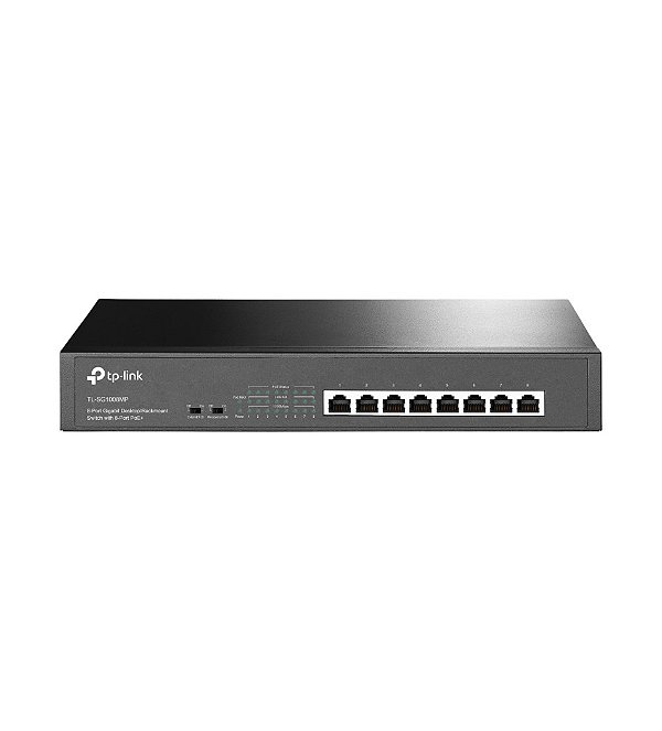 Switch 08p TL-SG1008MP Gigabit Poe+rack 153w Tp-link