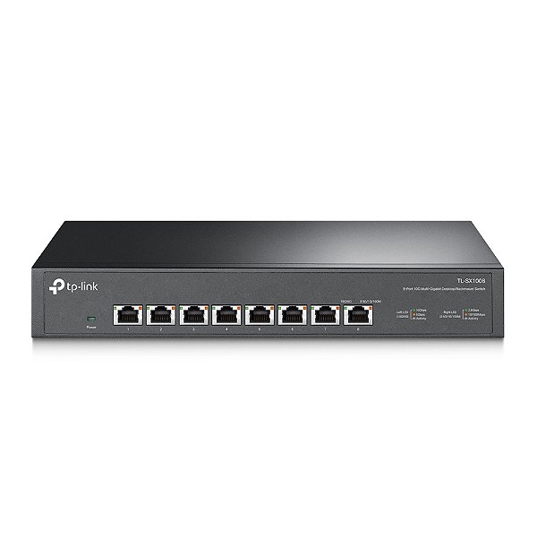 Switch 08p Tl-sx1008 8p 10ge Rj45 1u Rack Tp-link