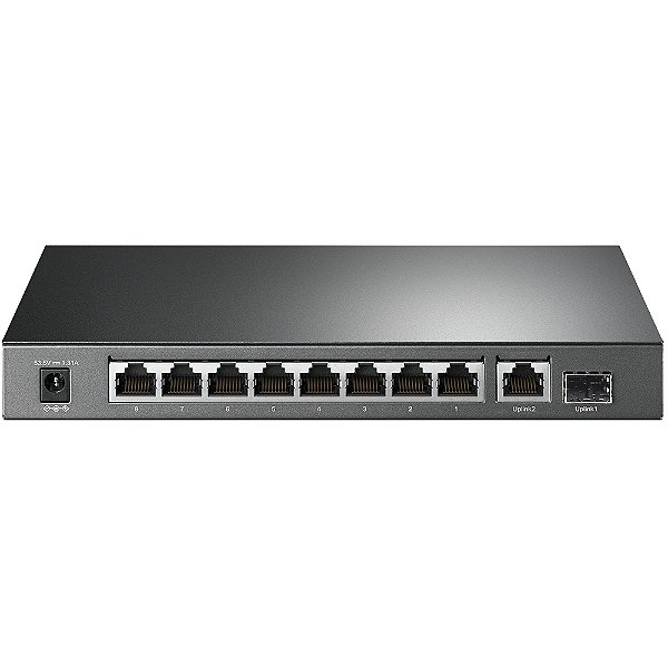 Switch 10p Tl-sg1210p 8p Giga Poe+ 123w 1sfp Tp-link