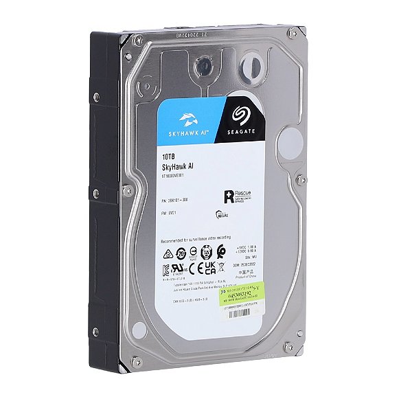HD Seagate 10TB SkyHawk Surveillance 3.5" SATA 3 7200RPM - ST10000VE001