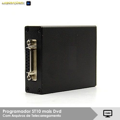 Programador ST10 mais Dvd Com Arquivos de Telecarregamento