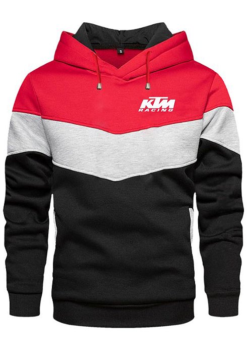 ktm racing team moletom com capuz