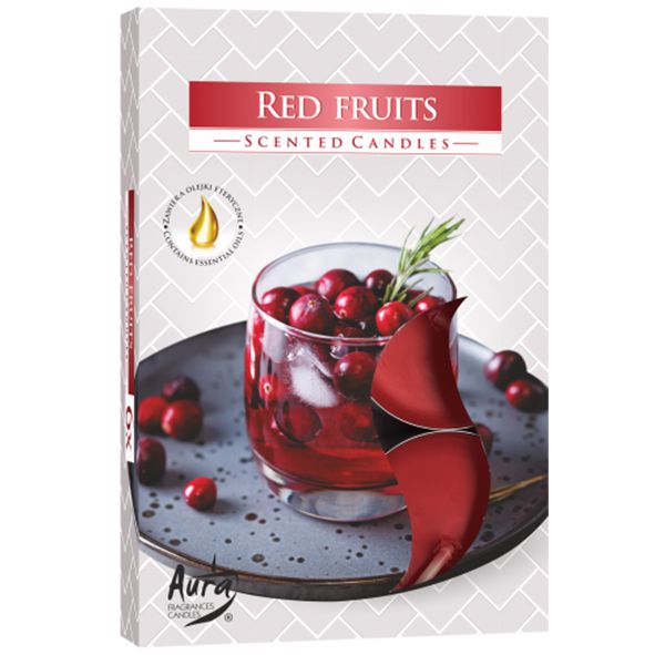 Vela T'Light Aroma Frutas Vermelhas (Red Fruits)
