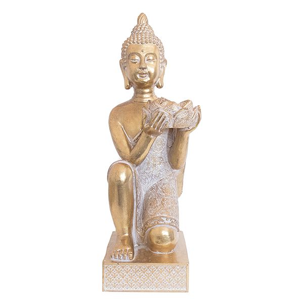 Buda Dourado com Porta Vela - Grande
