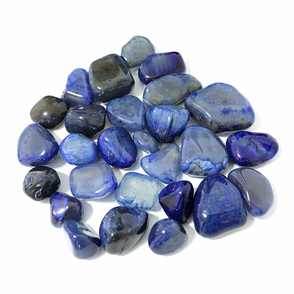 Pedra Ágata Azul - Pacote 200g