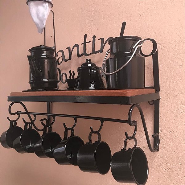Kit Completo Cantinho do Café Preto