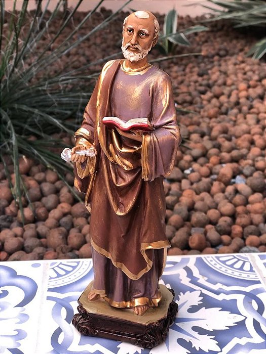 Imagem Religiosa São Pedro 20Cm