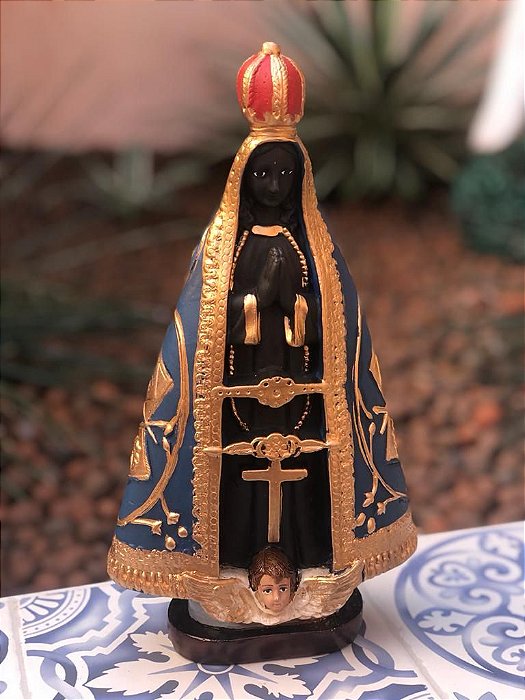 Imagem Religiosa Nossa Senhora Aparecida 30Cm