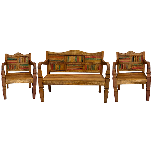 Conjunto Jardim das Cores – Namoradeira & Poltronas