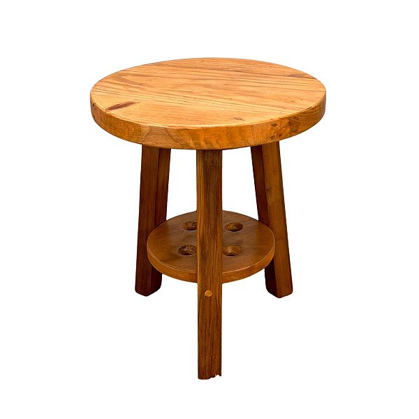 Banco/Mesa de Canto Rústico Decor