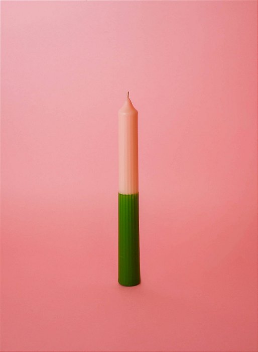 Caule Rosa nude + Verde musgo