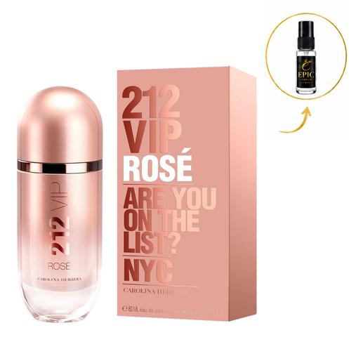 212 VIP Rosé Carolina Herrera Perfume Feminino-Decant