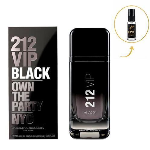 212 Vip Black Carolina Herrera Eau de Parfum-Decant