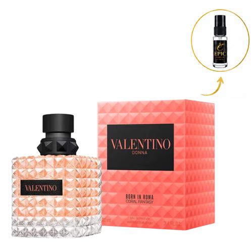 Valentino Donna Born In Roma Coral Fantasy Feminino - Decant