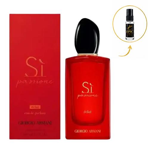 Sì Passione Eclat Eau de Parfum Giorgio Armani Feminino - Decant