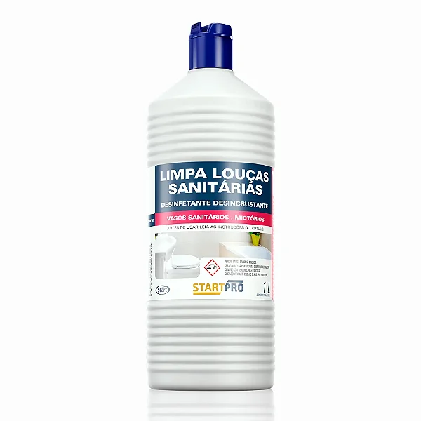 Limpa Louças Sanitárias Startpro Desinfetante 1L