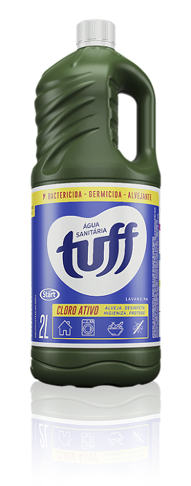 Água Sanitária Tuff Frasco Verde 2L