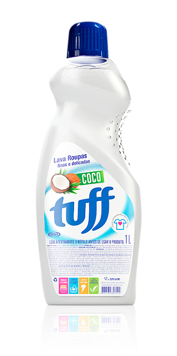 Tuff Coco Lava Roupas Finas Delicadas 1L
