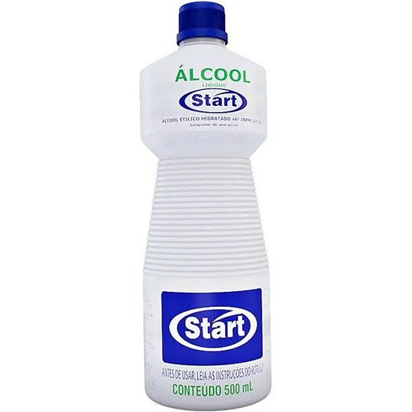 Álcool Líquido START/AZULIM 500 ml