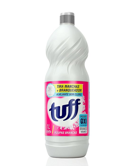 Alvejante Sem Cloro TUFF Roupas Brancas 1 L