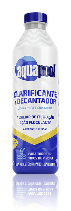 AQUAPOOL Clarificante E Decantador Líquido 1 L