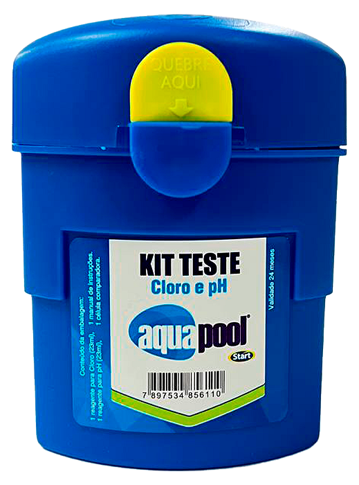 AQUAPOOL Estojo De Testes Cloro E Ph