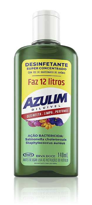 AZULIM Diluível Erva-doce Desinfetante 140 ml