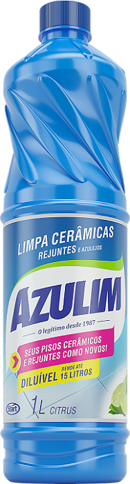 AZULIM Limpa Cerâmicas e Azulejos Cítrus 1 L