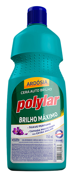 Cera Auto Brilho POLYLAR Ardósia 750 ml