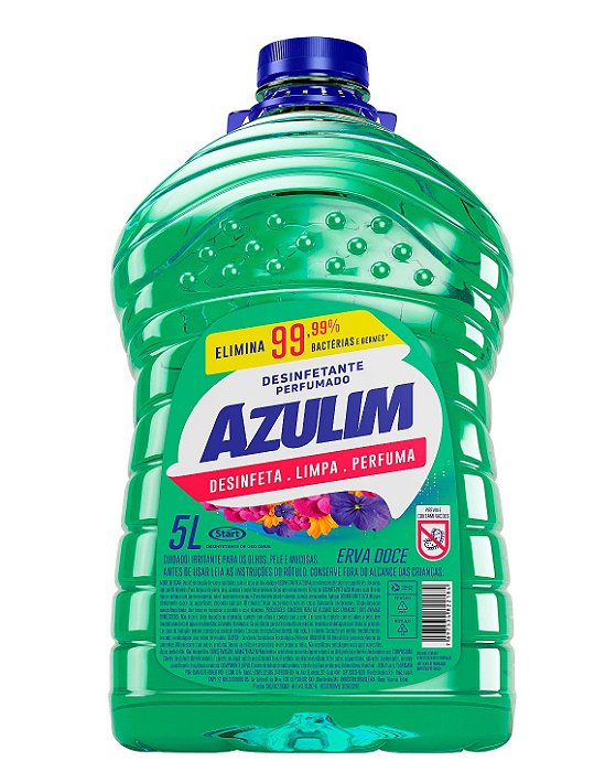 Desinfetante AZULIM Erva-doce 5 L