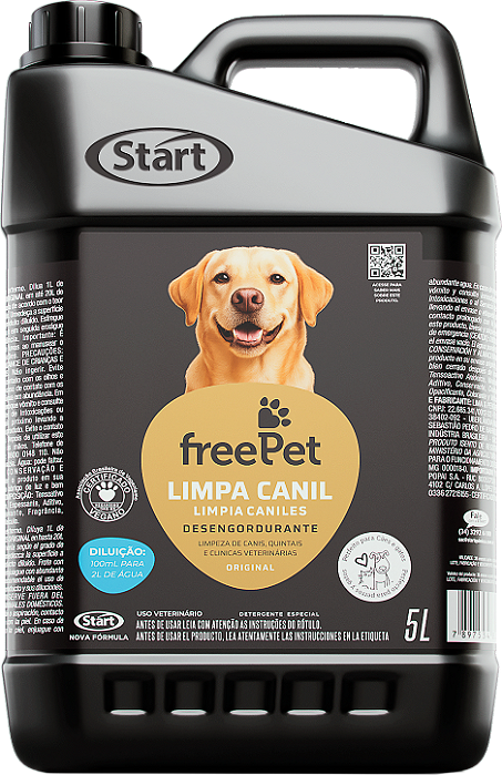 Free Pet Limpa Canil Original 5 L
