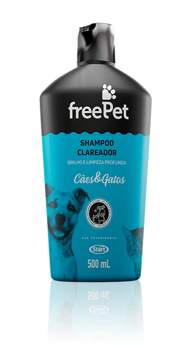 Free Pet Shampoo Clareador 500 ml