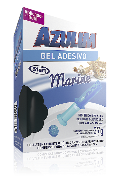 Gel Adesivo AZULIM Aparelho Marine 37 g