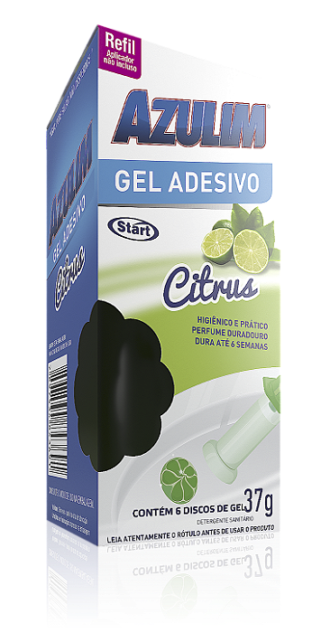 Gel Adesivo AZULIM Refil Cítrus 37 g