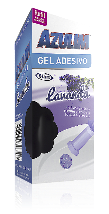 Gel Adesivo AZULIM Refil Lavanda 37 g