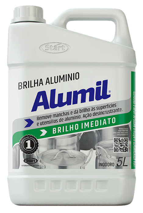 Limpa Aluminio ALUMIL Plus Verde Inodoro 5 L