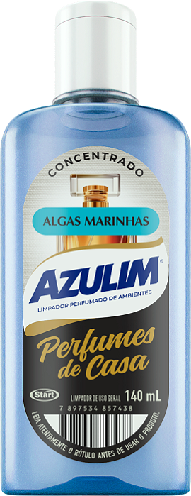 Limpador Conc Perfumado Amb AZULIM Algas Marinhas 140 ml