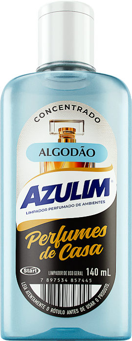Limpador Conc Perfumado Amb AZULIM Algodão 140 ml