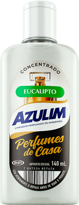 Limpador Conc Perfumado Amb AZULIM Eucalipto 140 ml