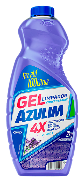 Limpador Gel AZULIM Lavanda 2 kg