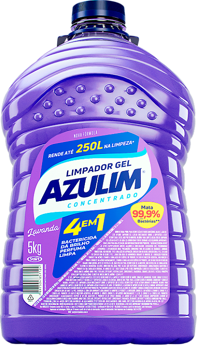 Limpador Gel AZULIM Lavanda 5 kg
